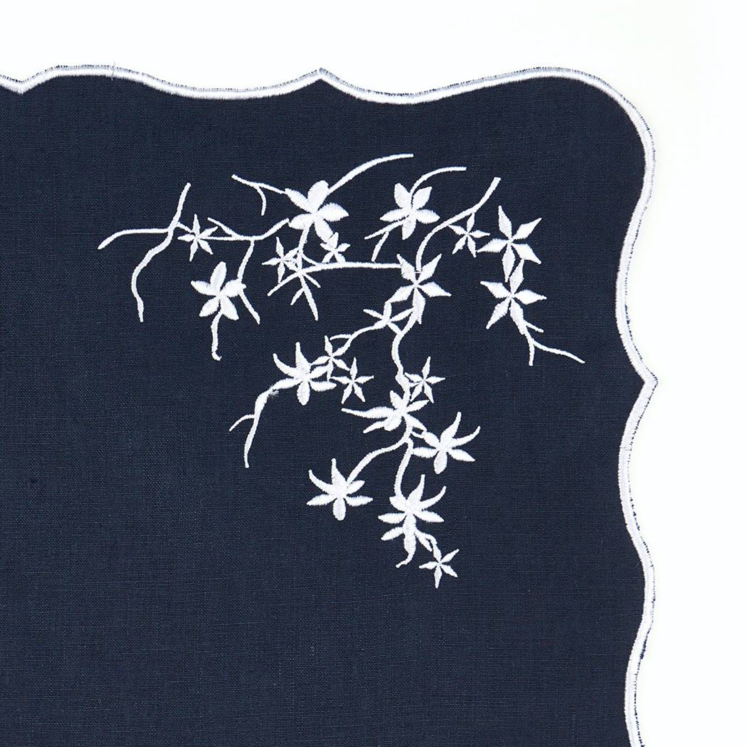 Spring Branches Embroidery Linen Placemat (Set of 2)
