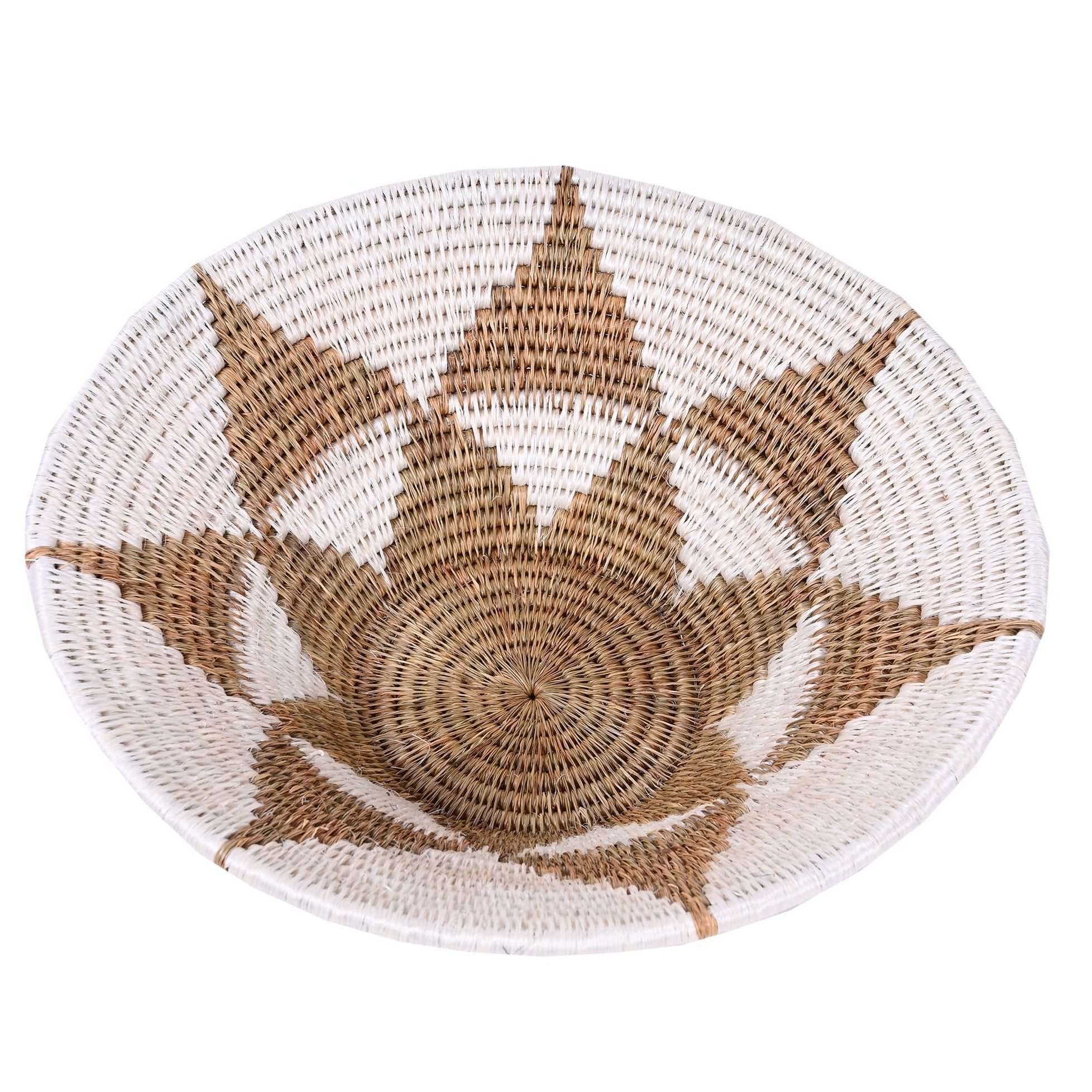 Lavumisa Basket - White Collection