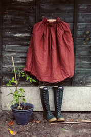 Rosalind 83' 100% Linen Skirt