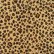 Leopard Print Bow Calf Hair Leather Tote Bag