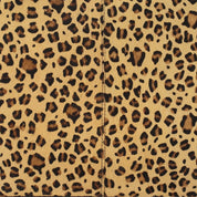 Leopard Print Calf Hair Leather Crossbody Bag