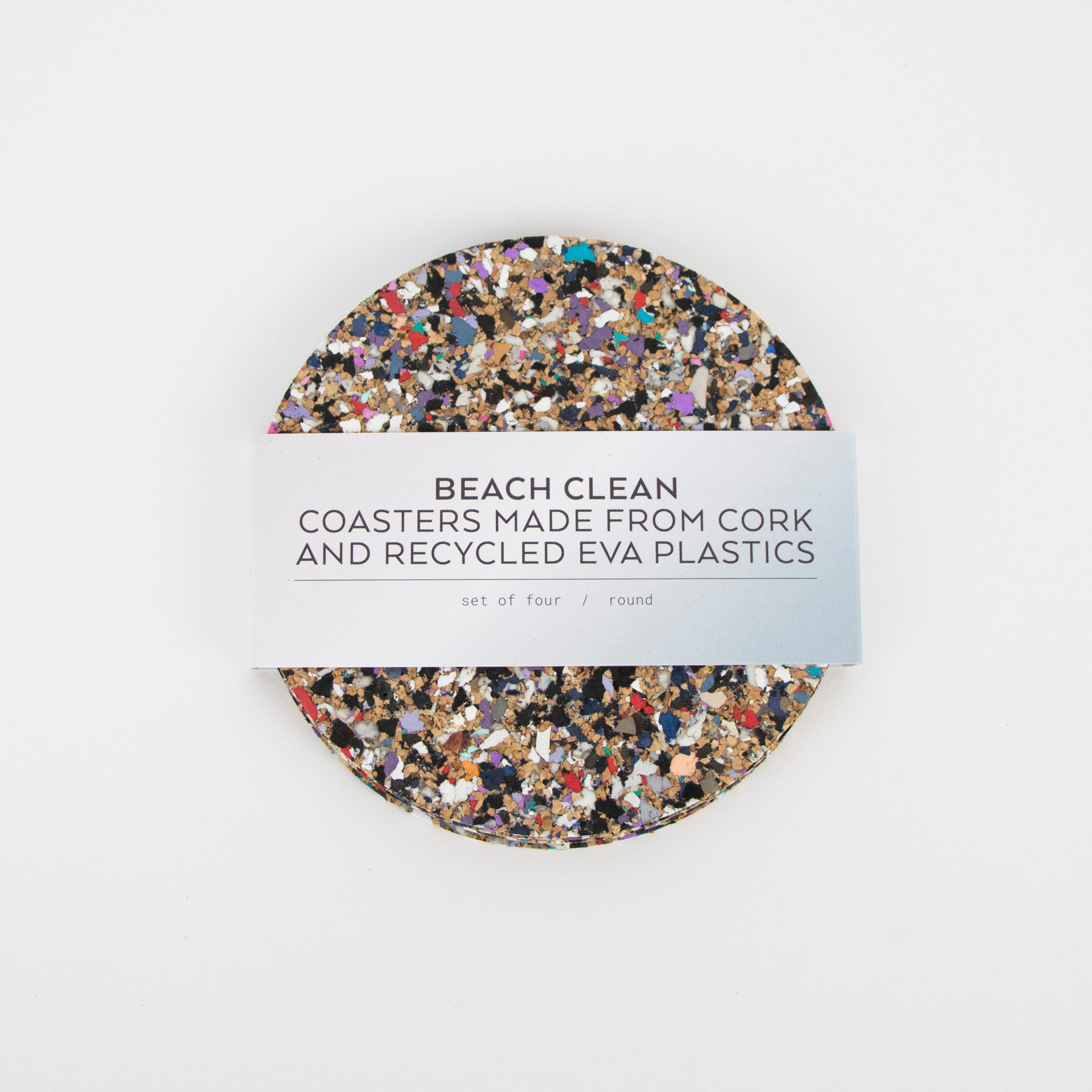 Beach Clean Coasters | Round