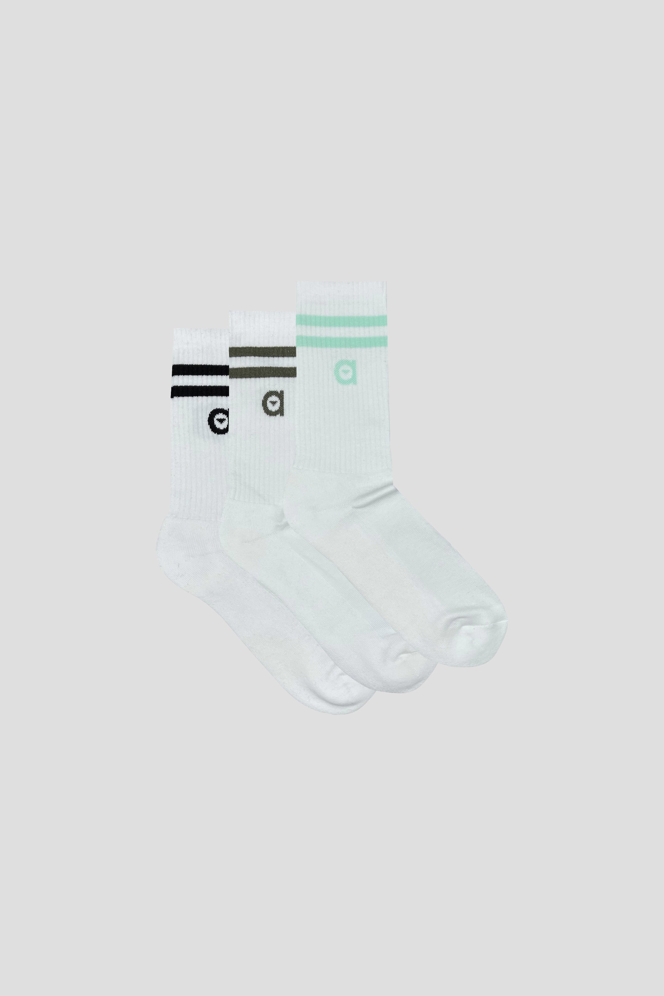 mixed multipack striped socks