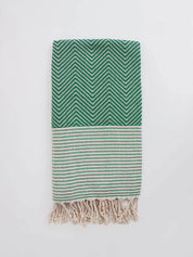 Malibu Hammam Towel, Green