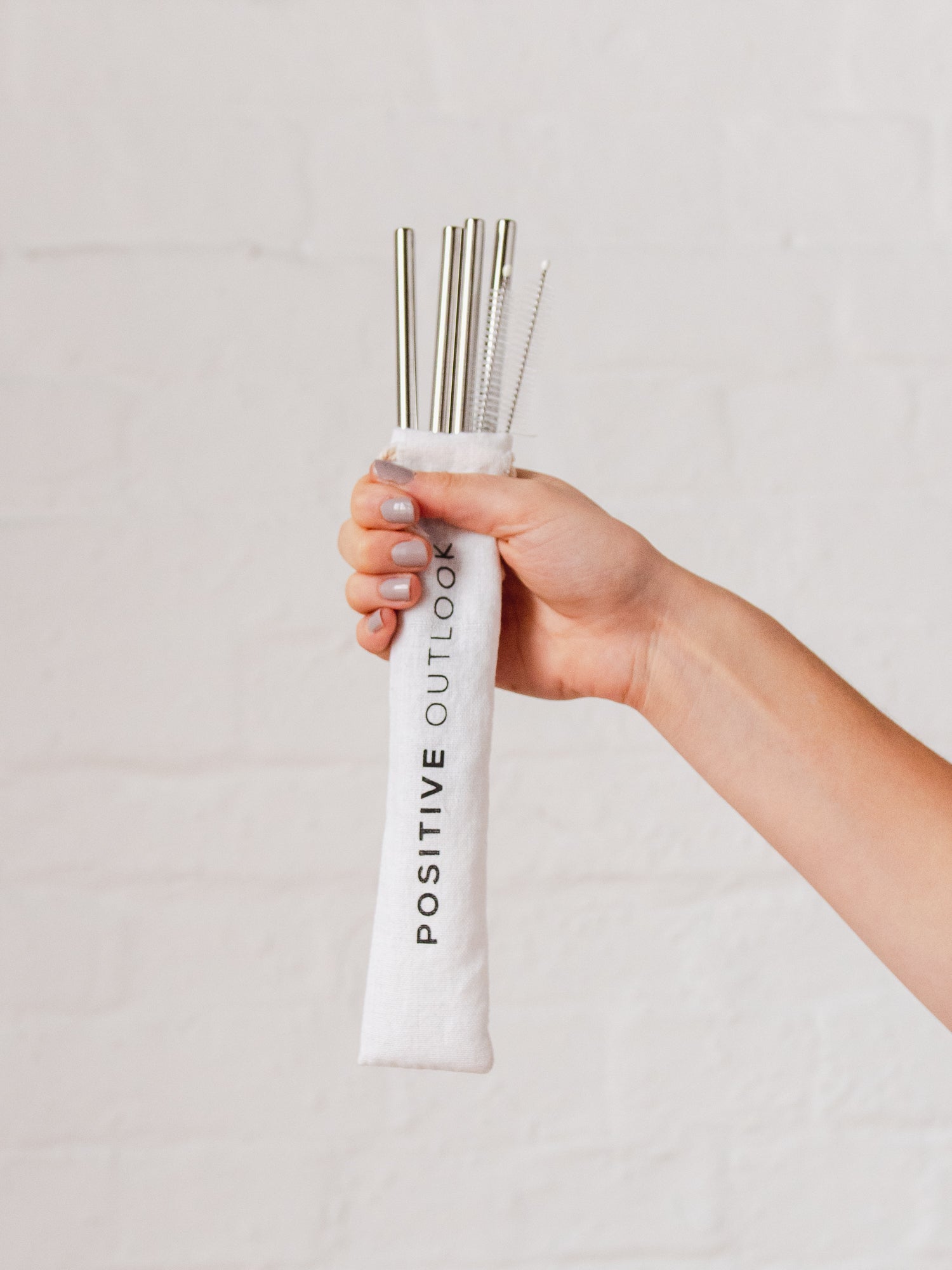 Reusable Straw Pack (4 straws, 2 brushes)