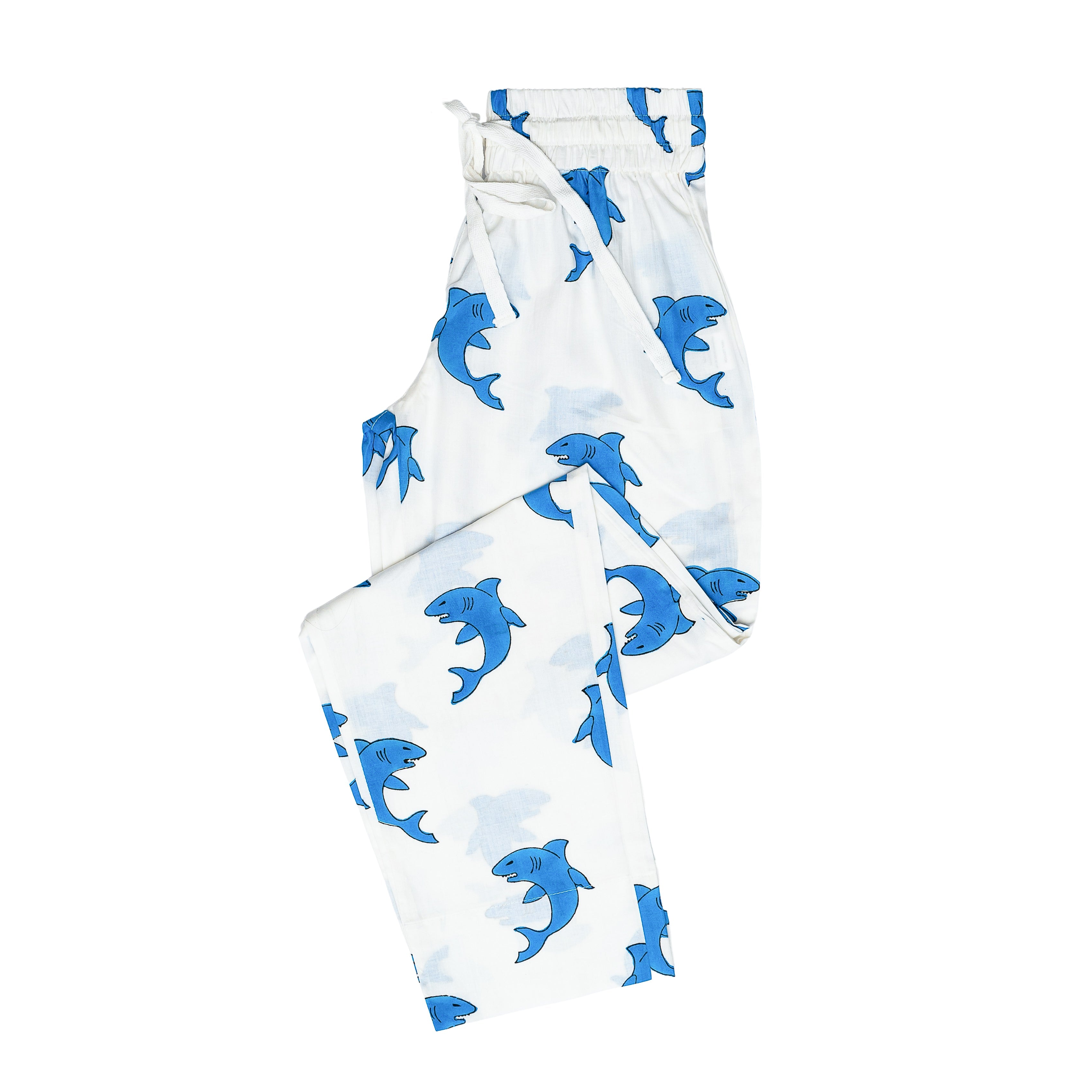 Sharks PJ Bottoms (Blue)