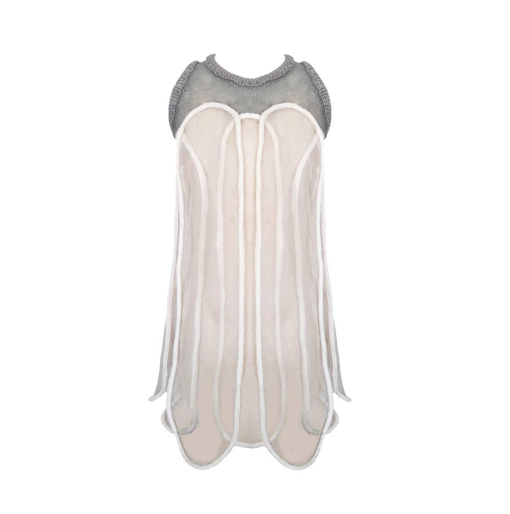 Petal Dress - Organic Cotton - Recycled Plastic Yarn