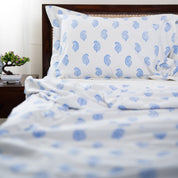 Paisley Bedding Set (Blue)