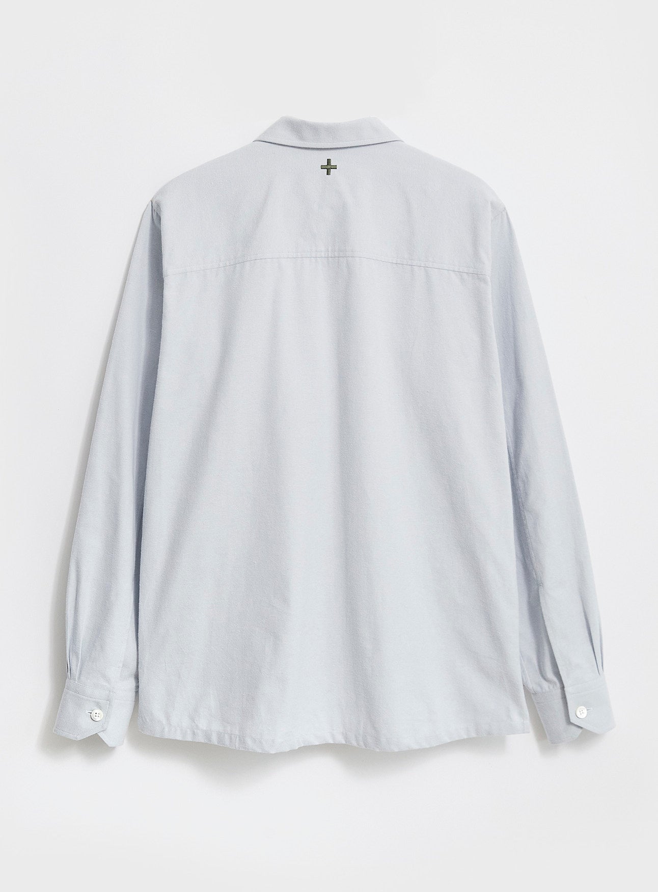 Recycled Italian Sky Oxford Over-Shirt