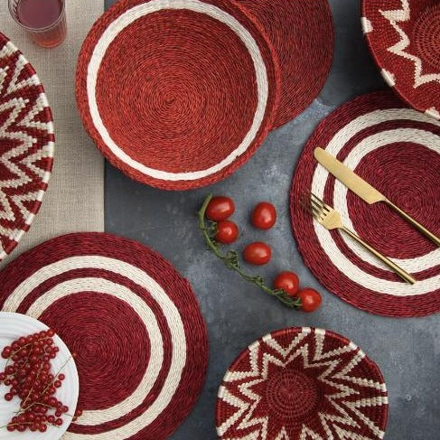 Design Placemats - Festive Red Collection