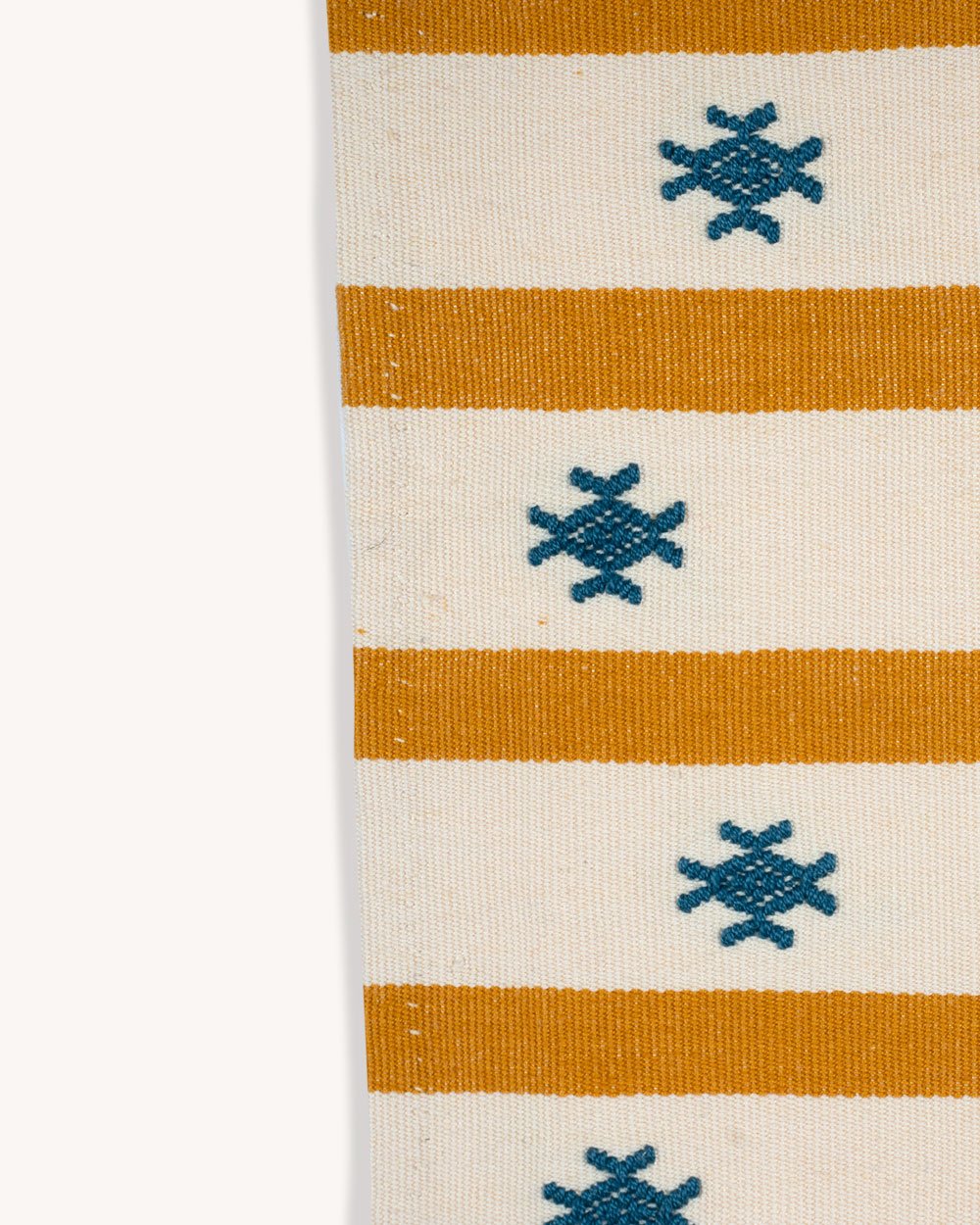 Izamna Handwoven Stripe Napkins (Set of 2) (Yellow)