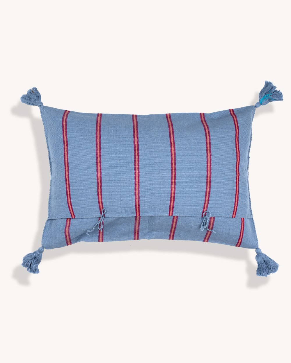 Multi Stripe Handwoven Cushion