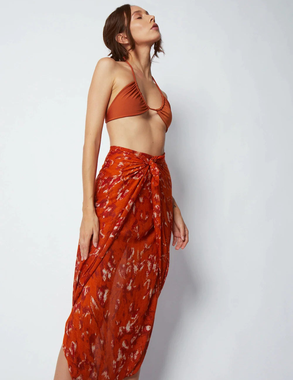 A cool, light and generous cotton sarong in the most stunning blue. Online  at Sequins and Sand
