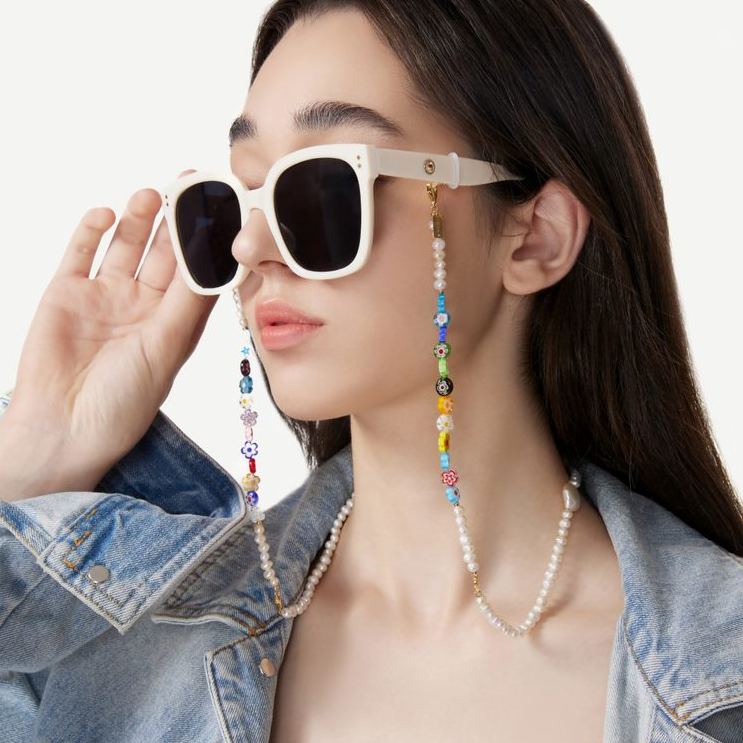 Serena Silver Sunglasses Chain / Eyewear Chain