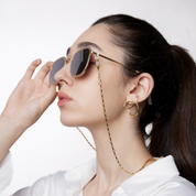 Natalia Silver Sunglasses Chain / Eyewear Chain
