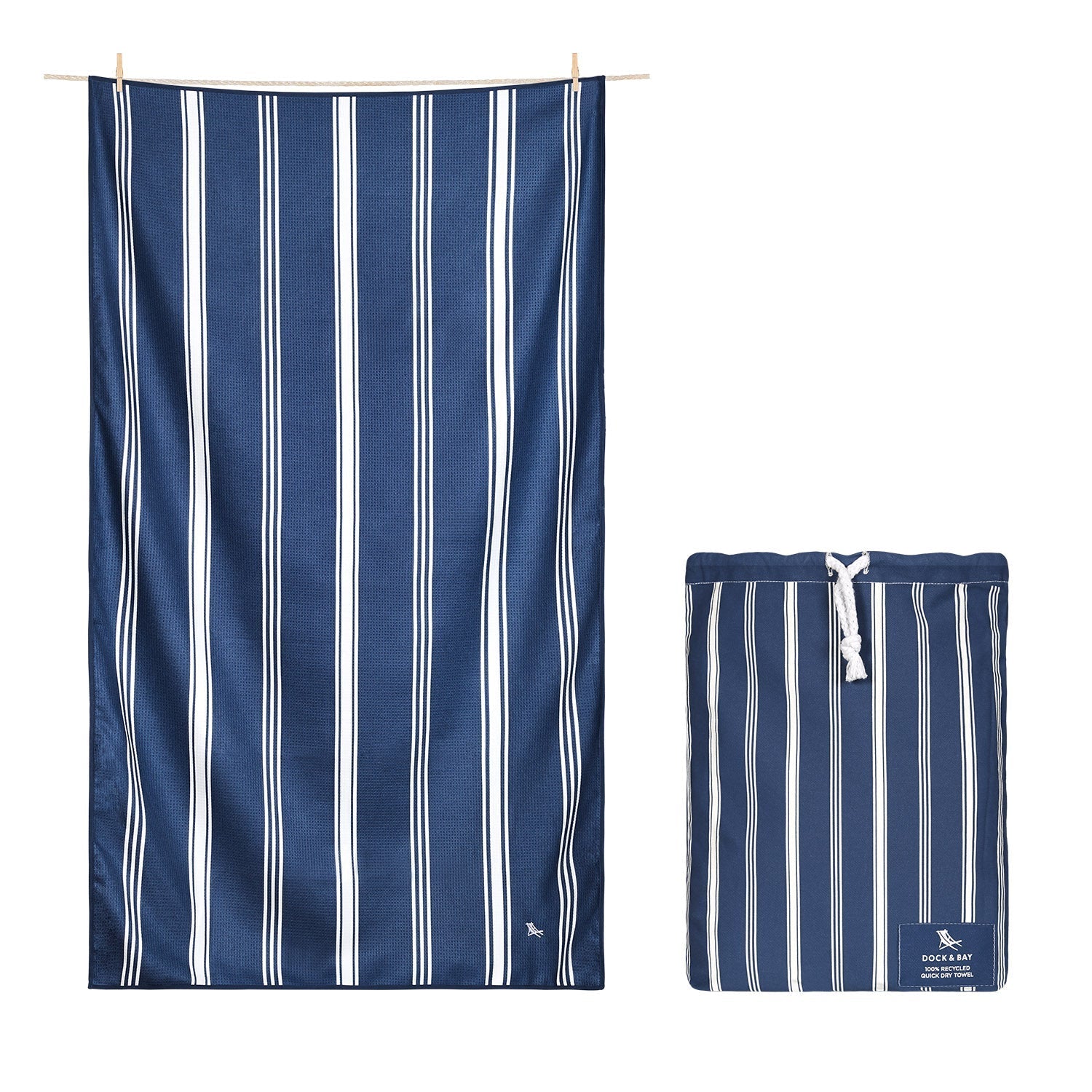 Dock & Bay Bath Towels - Home - Patchouli Navy