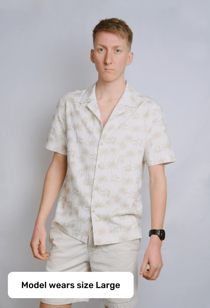 The Thomas Hemp Blend Palm Tree Shirt
