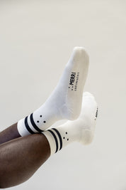 MERRI Unisex Athletic Cotton Crew Socks