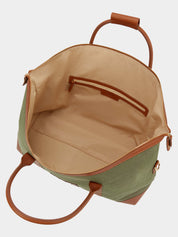 The Weekend Bag, Khaki & Forest
