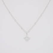 Celeste Silver Pendant Necklace