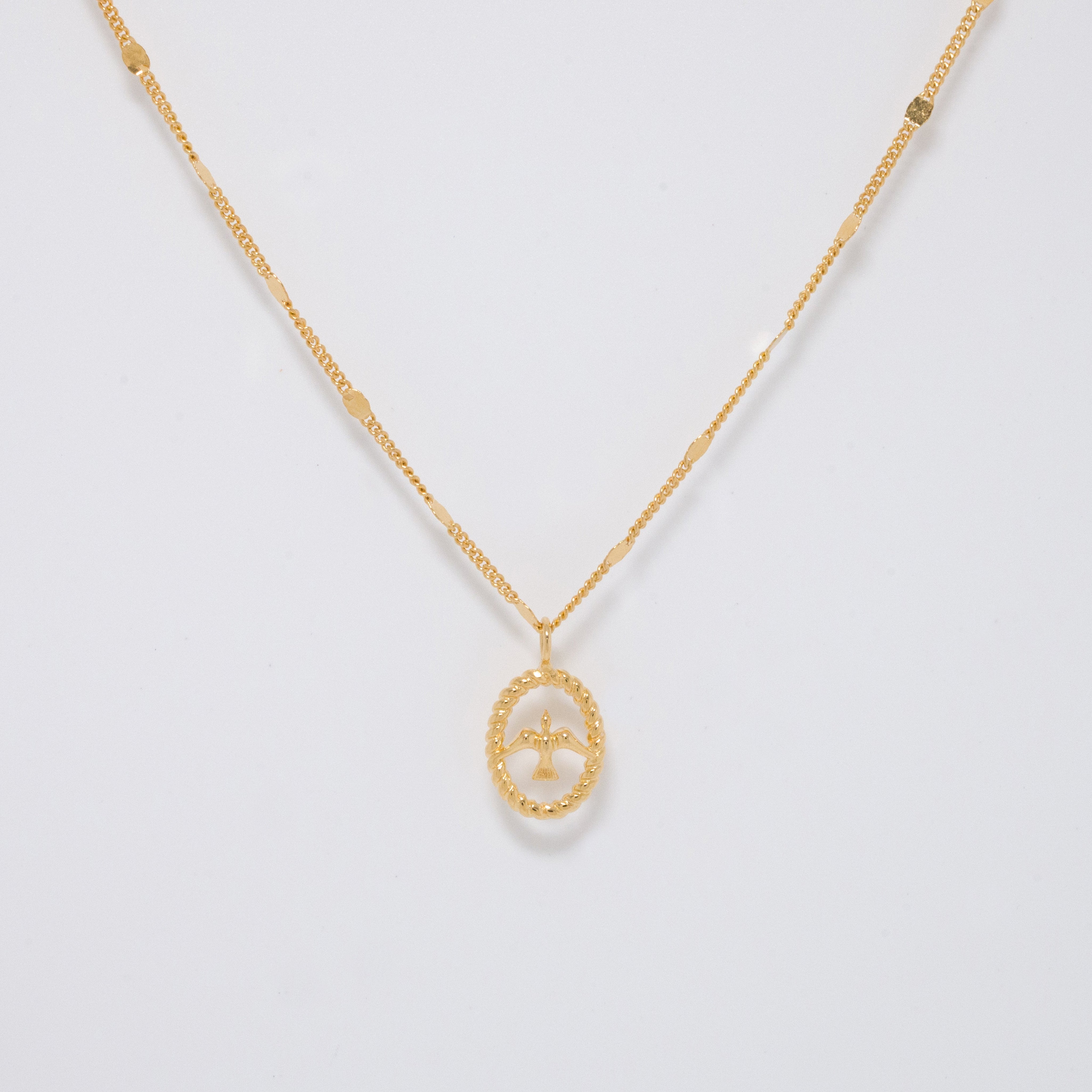 Sirin Gold Pendant Necklace