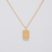 Stella Gold Pendant Necklace