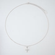 Christa Silver Pendant Necklace