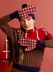Knitted Scarf - Red Tuck Shop