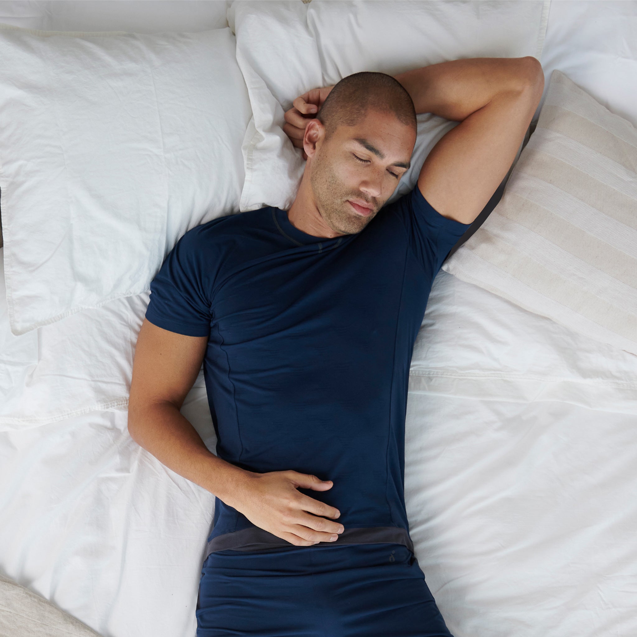 Sleep t-shirt men —NATTWELL™ SLEEP TECH