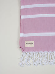 Ibiza Summer Hammam Towel, Vintage Pink