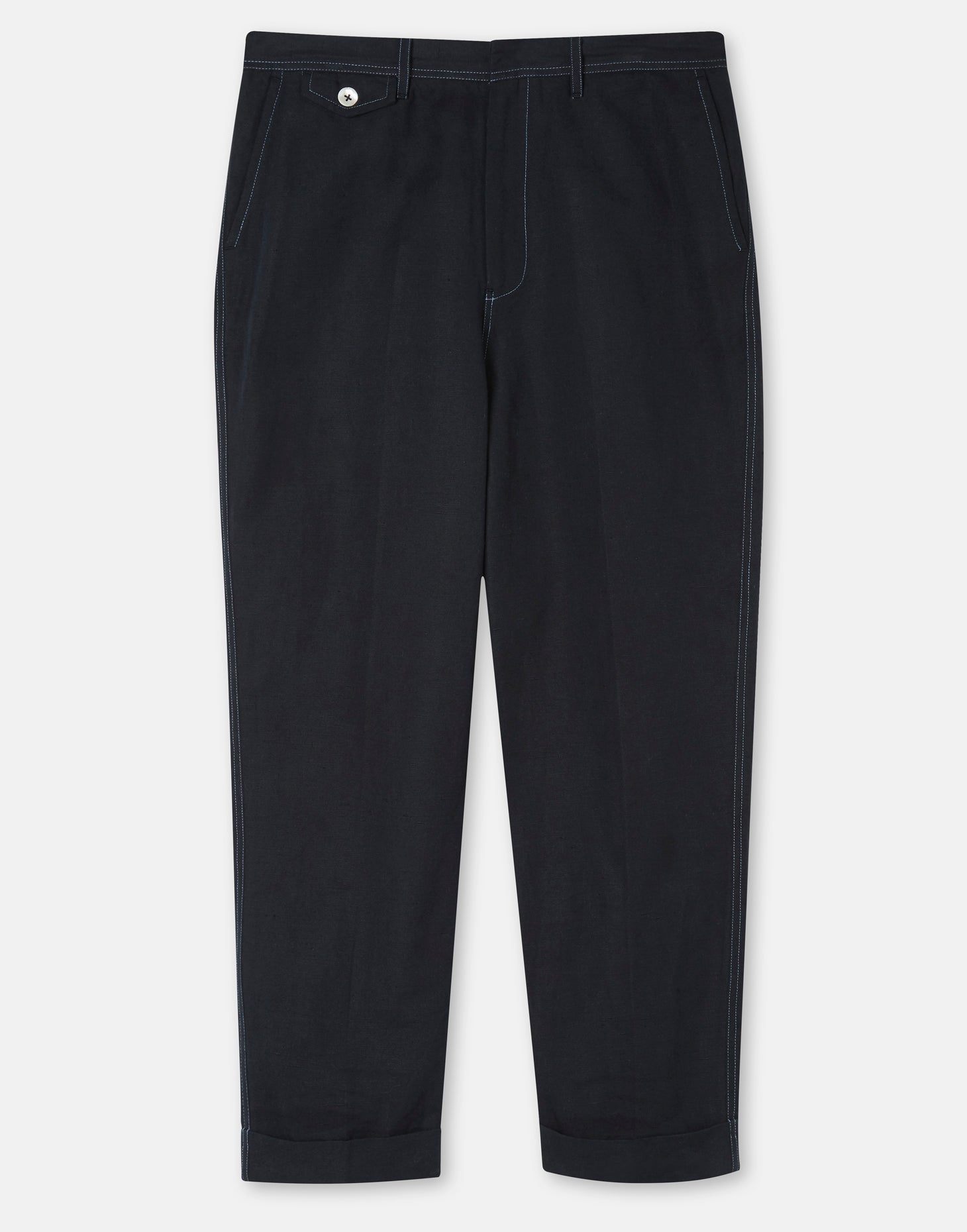 Relaxed Smart/Casual Trouser - Dark Navy