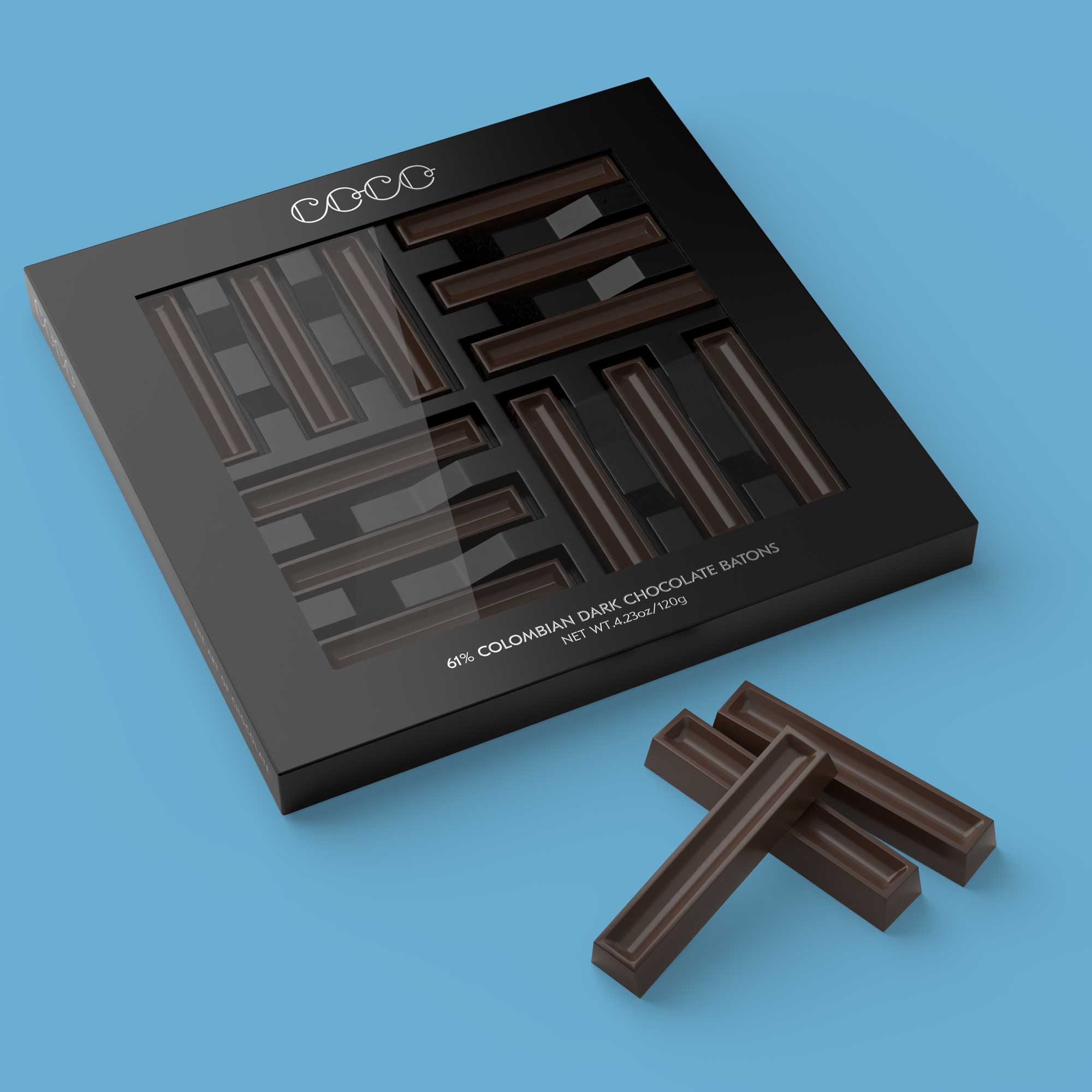 Colombian Dark Chocolate Batons