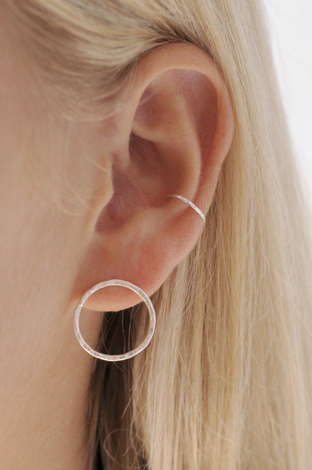 Delicate Hammered Conch Ear Cuff