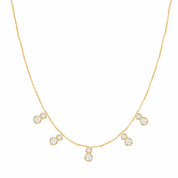 Circinius Double Diamond Demi Necklace