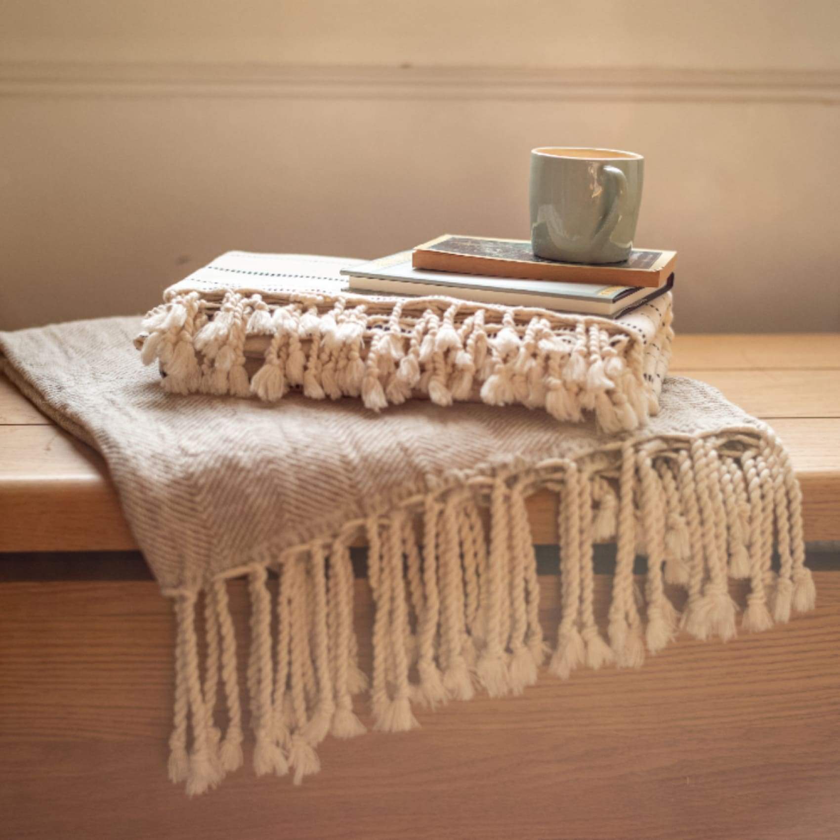 Ev - Linen and Cotton Blanket