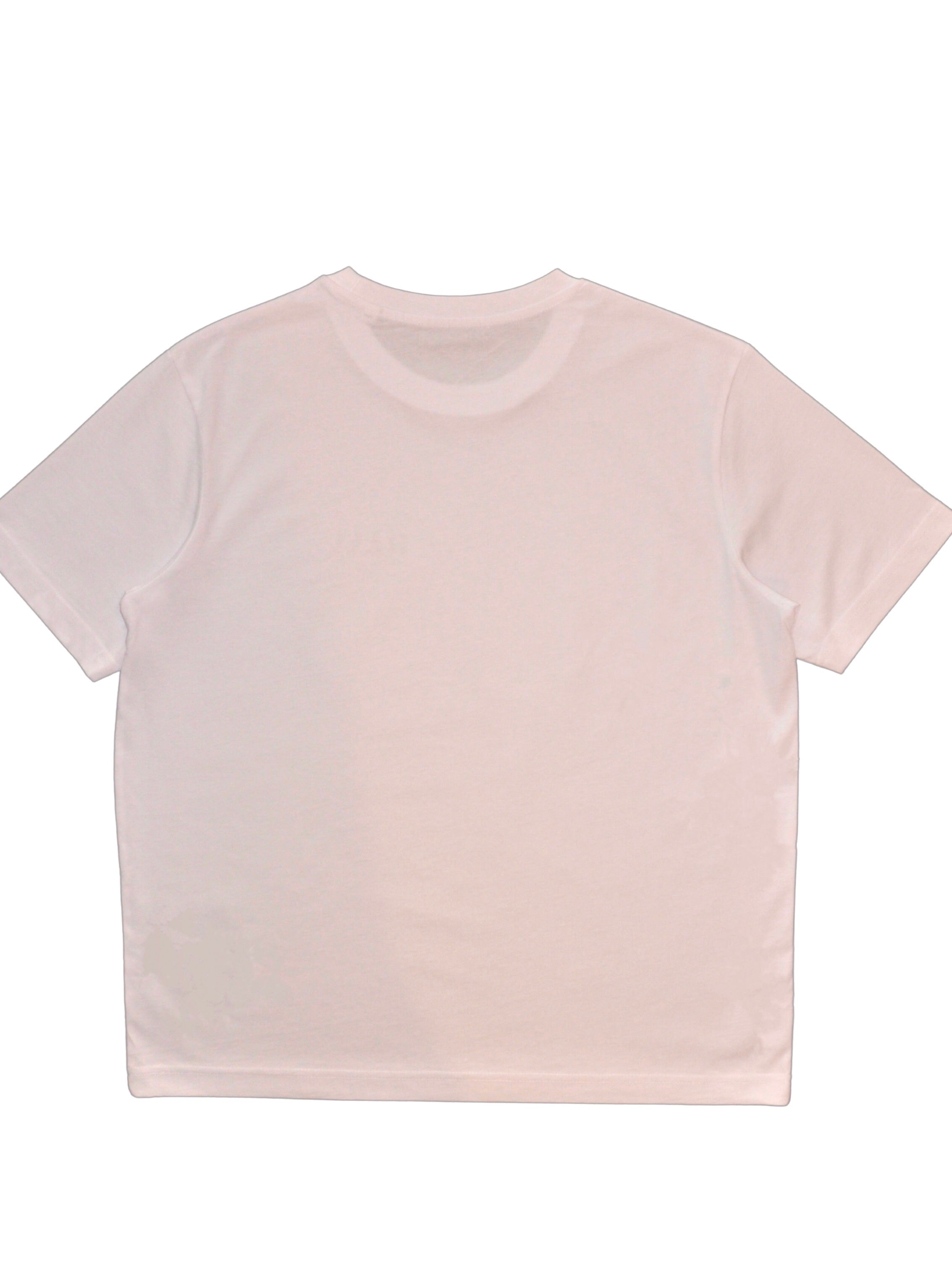 BY11 Organic Cotton Oversized Logo T-shirt - White