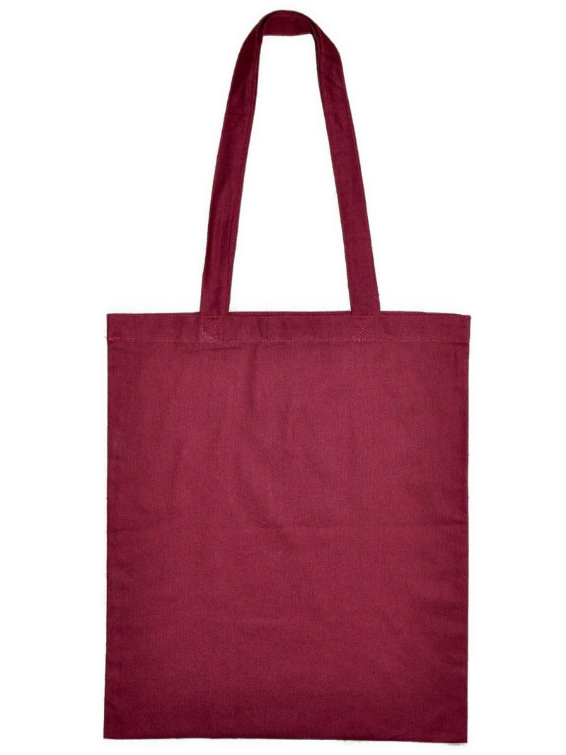 The Stamp Collection Organic Tote - Red Wine