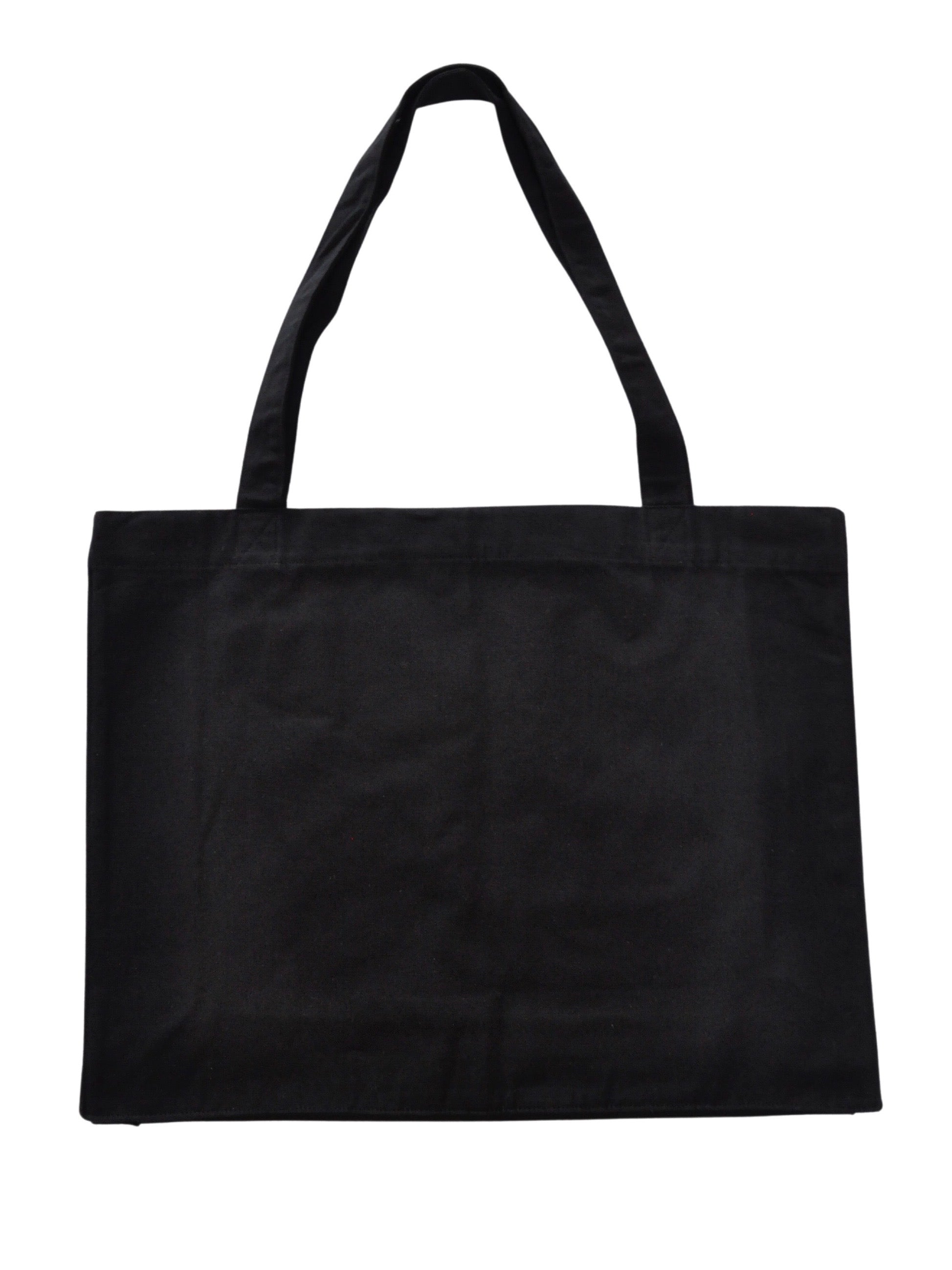 BY11 Recycled Cotton Canvas Tote Bag - Black