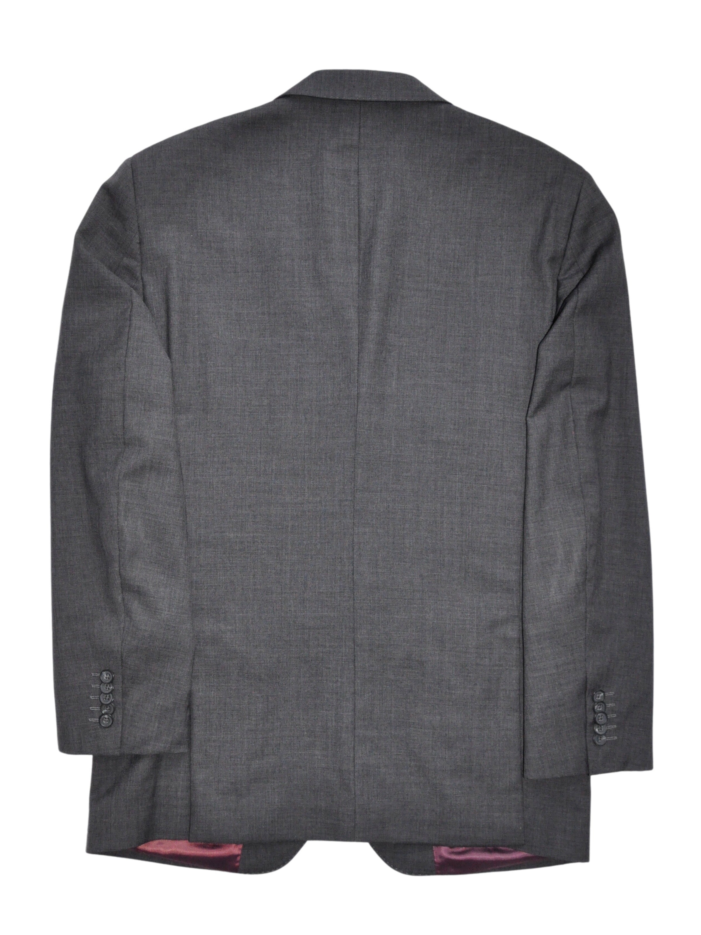 Reimagined Embroidered Logo Blazer - Grey