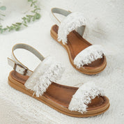 Letty - Tulle Beach Sandals