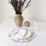 Purple Floral Napkin (Set of 2)