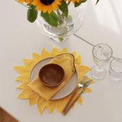 Helianthus Yellow Cotton Napkin (Set of 2)