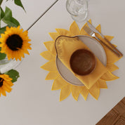 Helianthus Yellow Cotton Napkin (Set of 2)