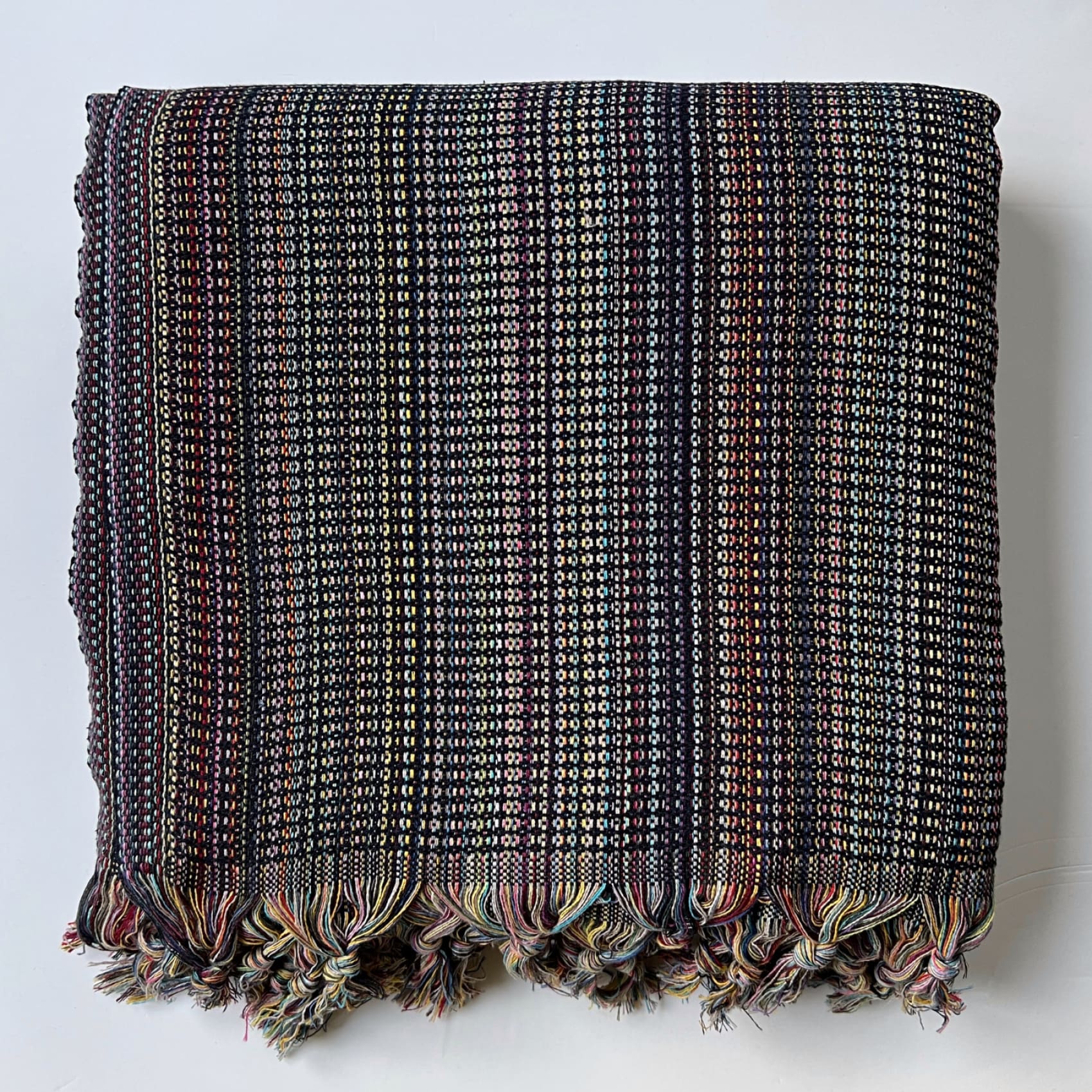 Lale Seasons  - Hand Loomed Cotton Blanket - Winter