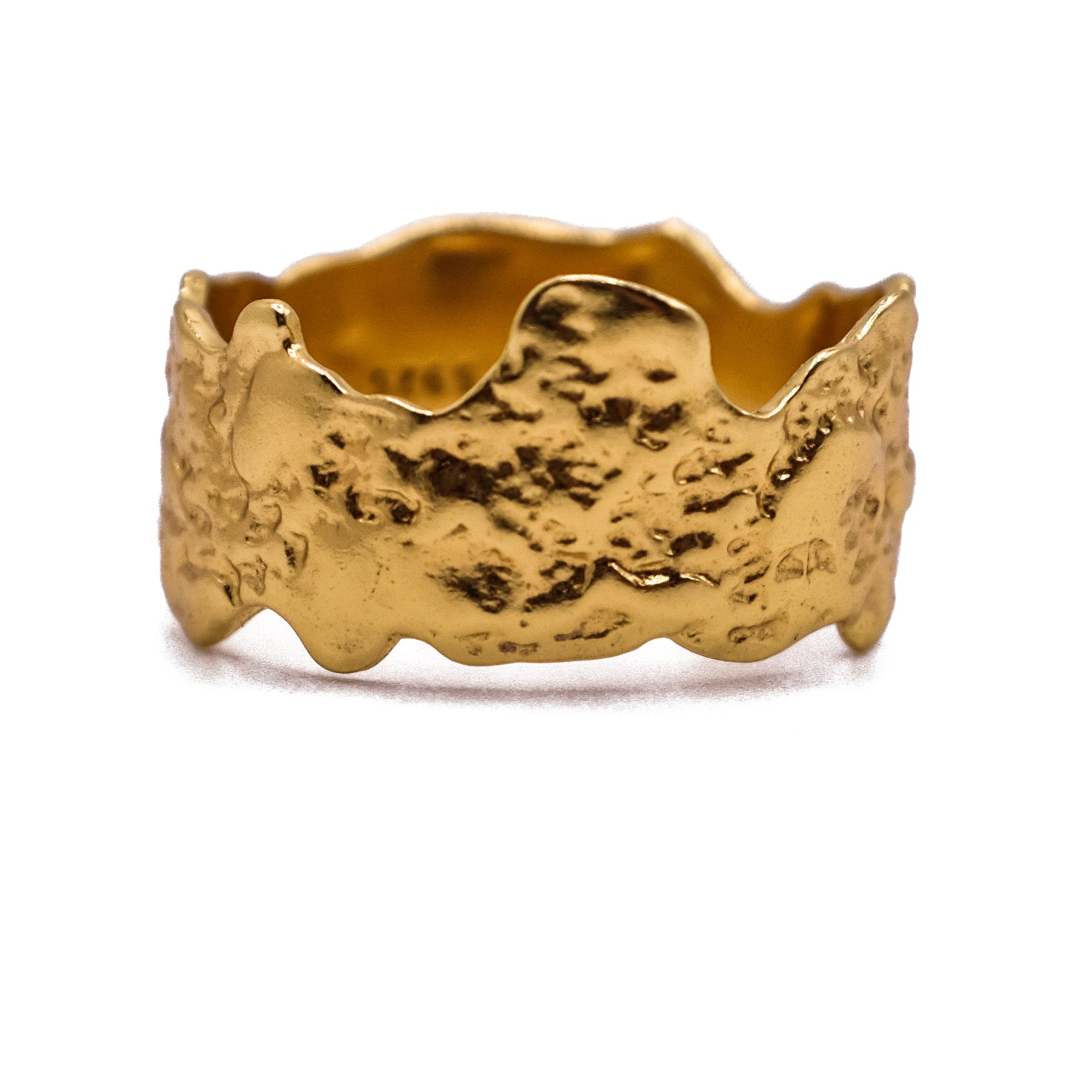 Lava Ring - Solid Gold