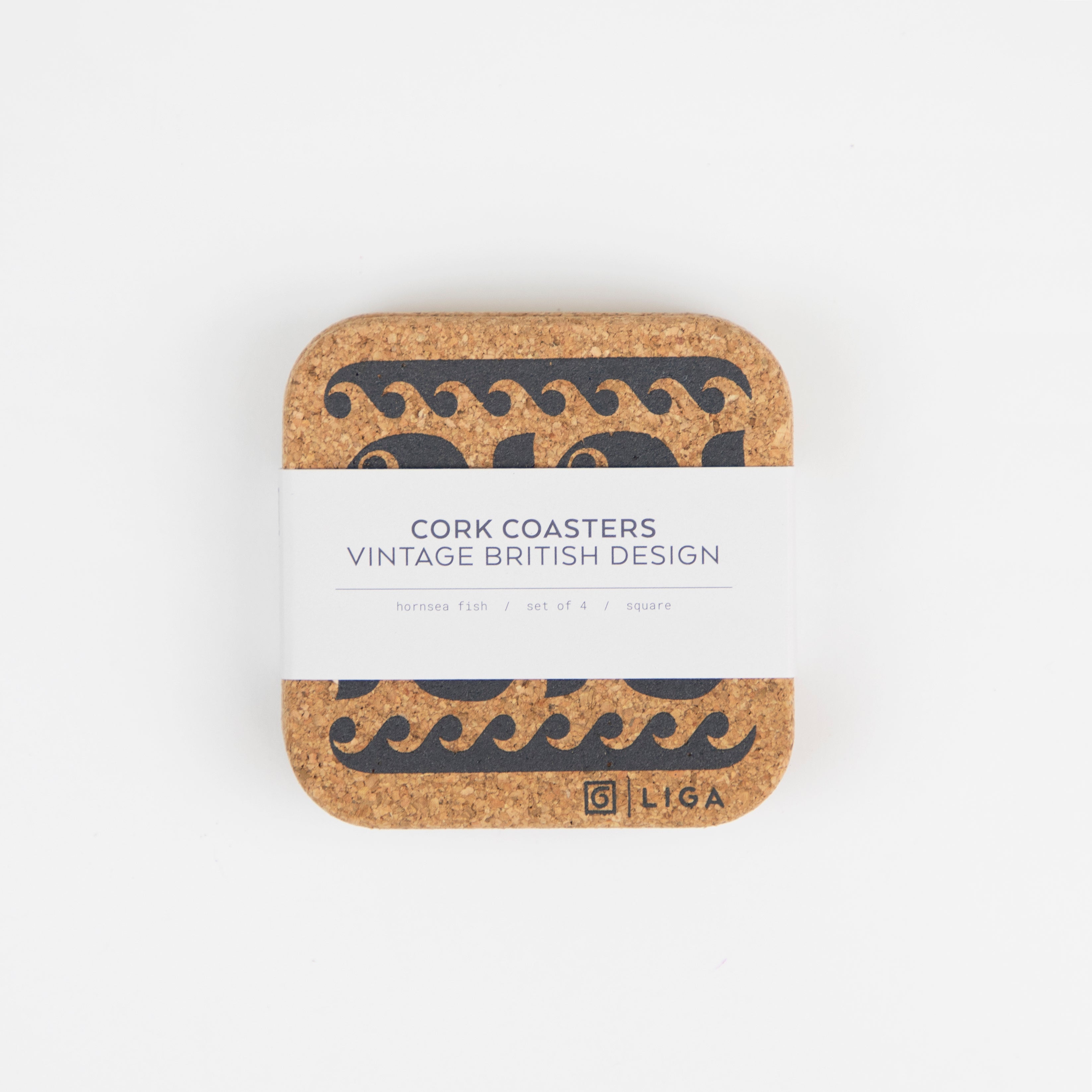 Hornsea Cork Coasters | Fish