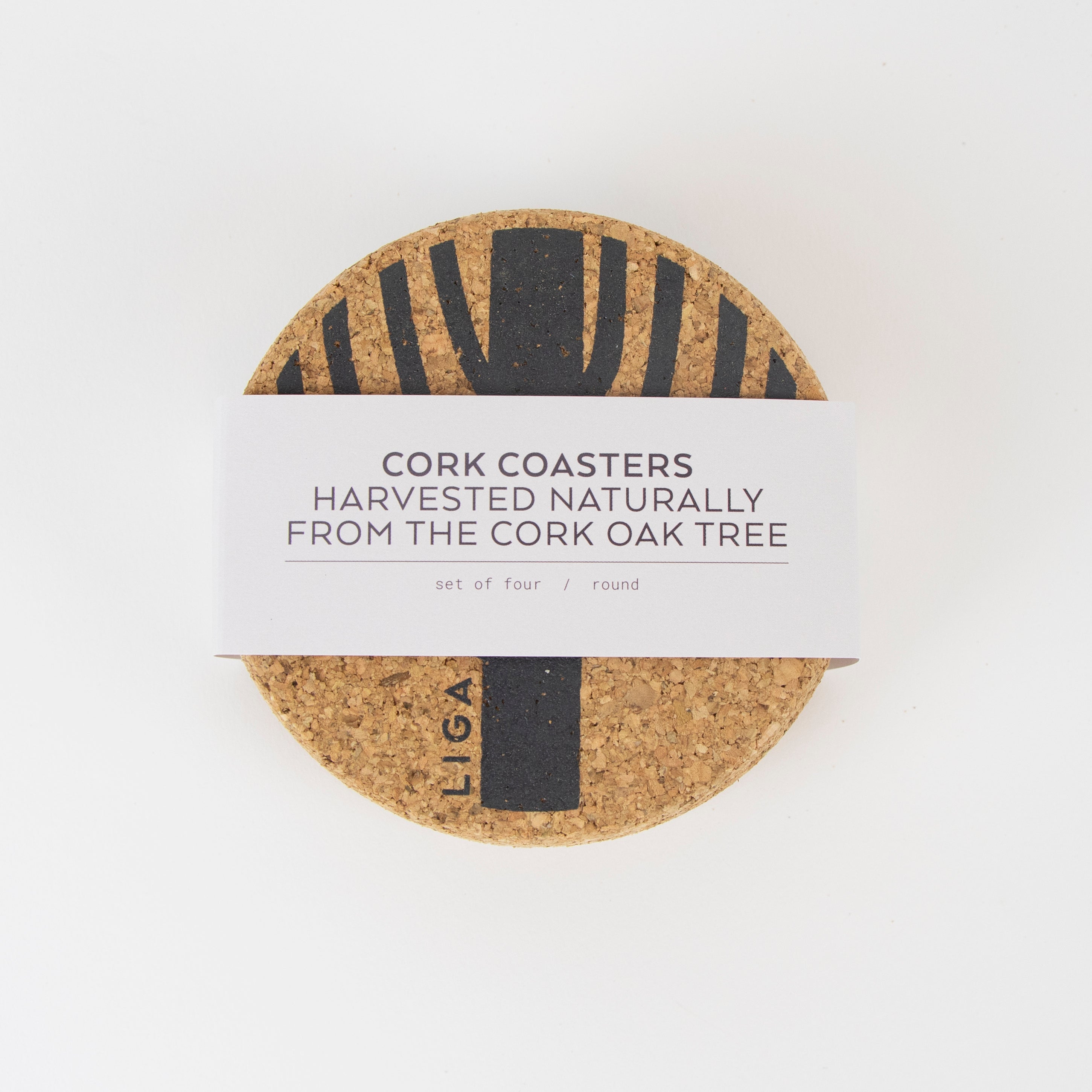 Cork Coasters | Winter Tree