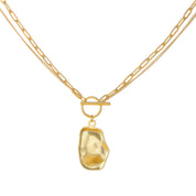 Chelsea Double Chain Necklace - Gold