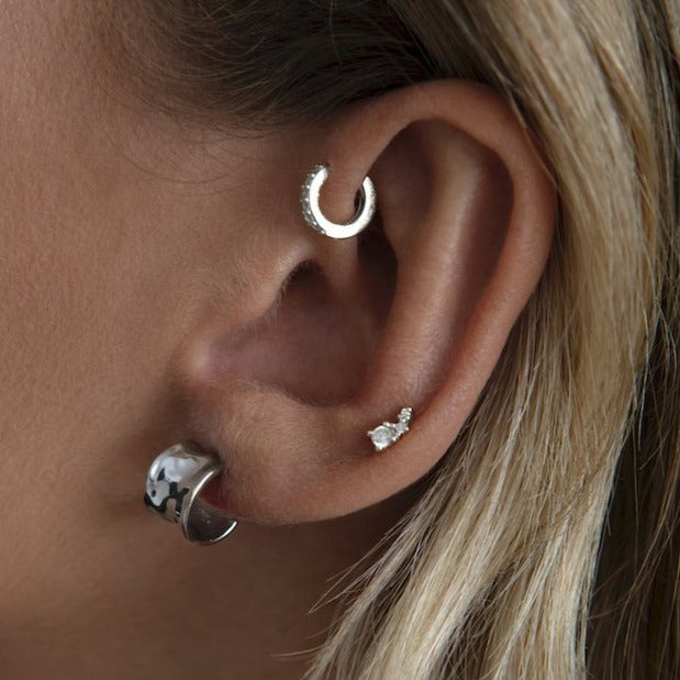 Milos Earrings - Silver