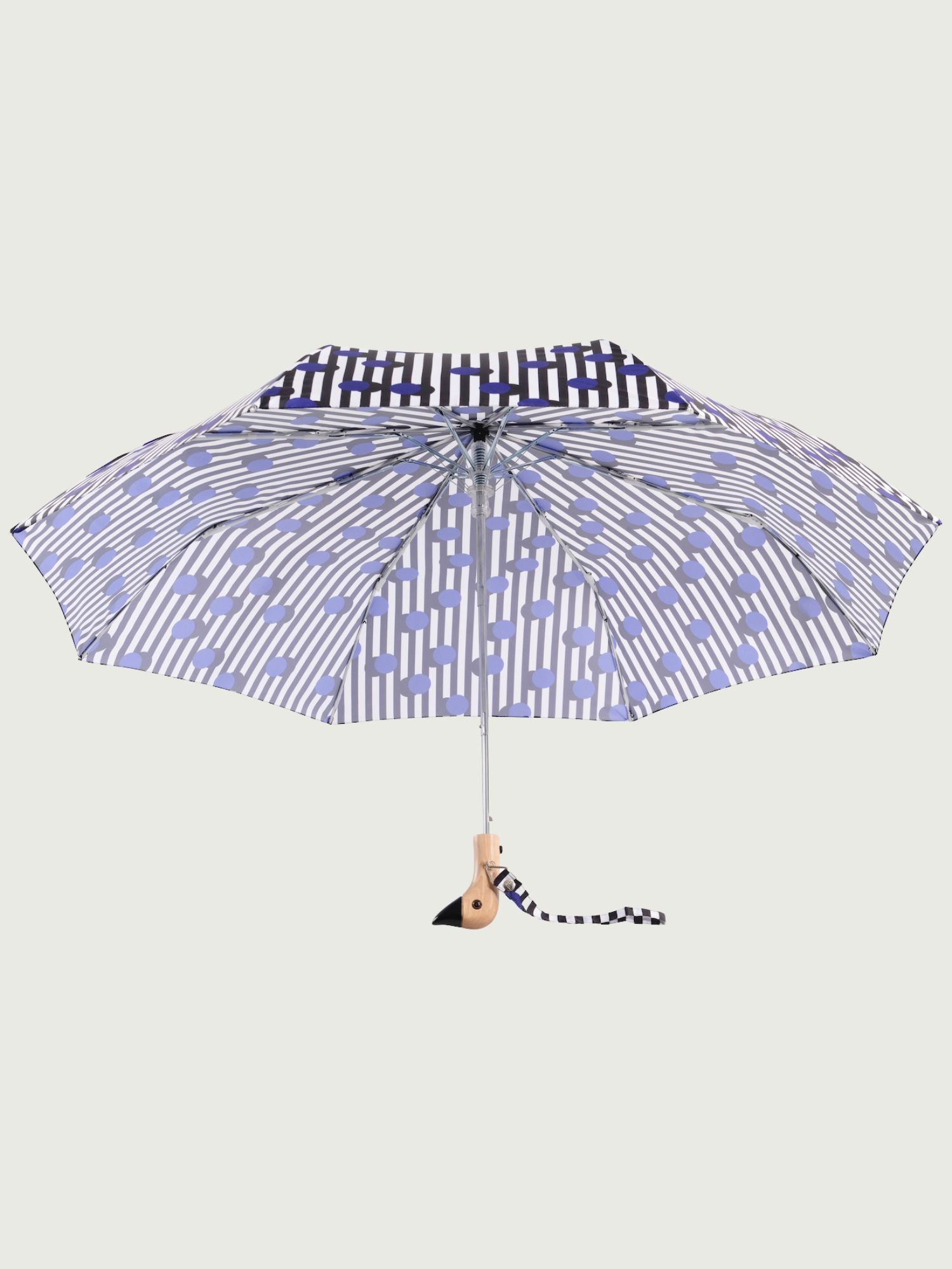 Original Duckhead Polkastripe Compact Umbrella
